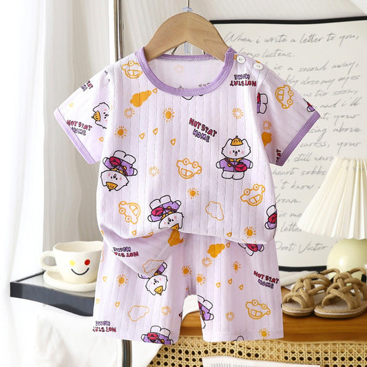 Cuddle Smile Kids Cotton Kitten Shirts & Pants