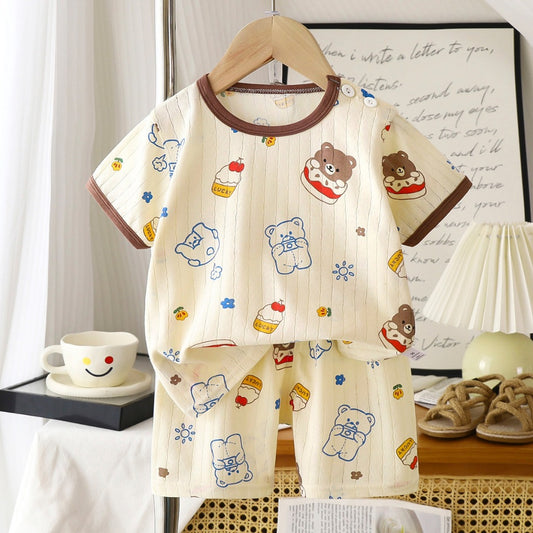 Cuddle Smile Kids Cotton Pastry Shirts & Pants