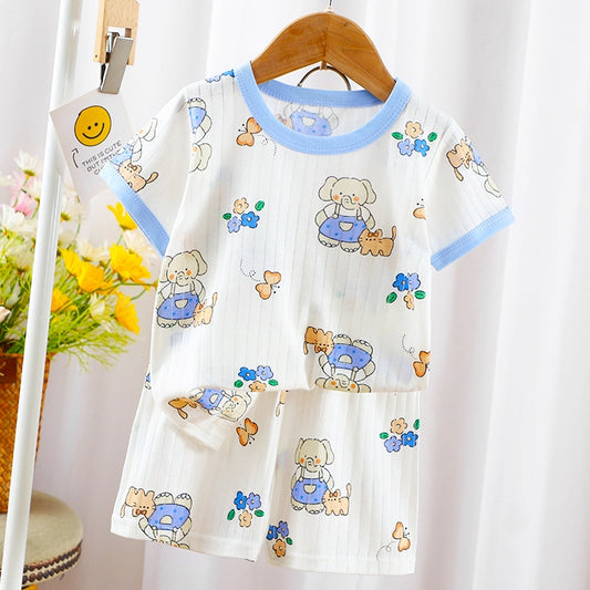 Cuddle Smile Kids Cotton Elephant Shirts & Pants